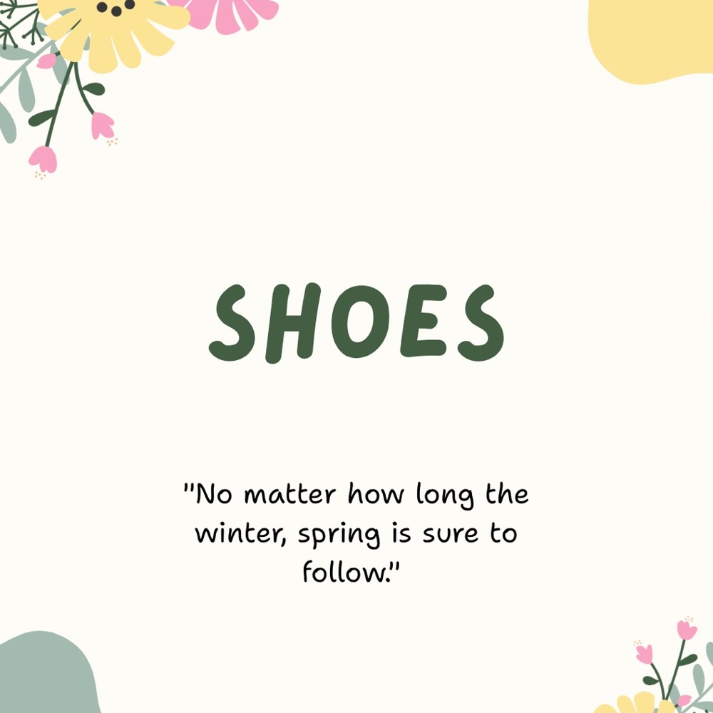 Shoes Category 🌼